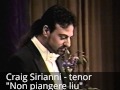 Craig sirianni  tenor non piangere liu 1996