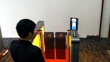 Face Recognition Glass Turnstile,Swing Barrier,Slim Turnstile, Swing Turnstile-RS Security Co.,Ltd