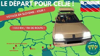 Voyage en Slovénie Jour 1 : Le départ pour Celje !