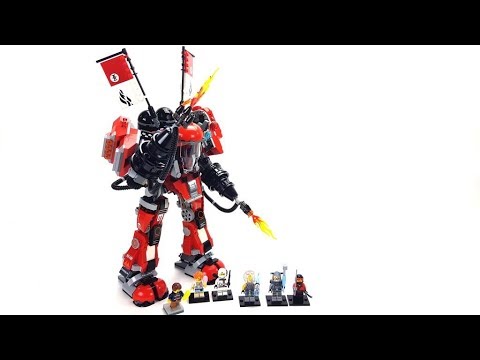 The LEGO Ninjago Movie Set 70615 - Kai's Feuer-Mech / Unboxing & Review  deutsch - YouTube