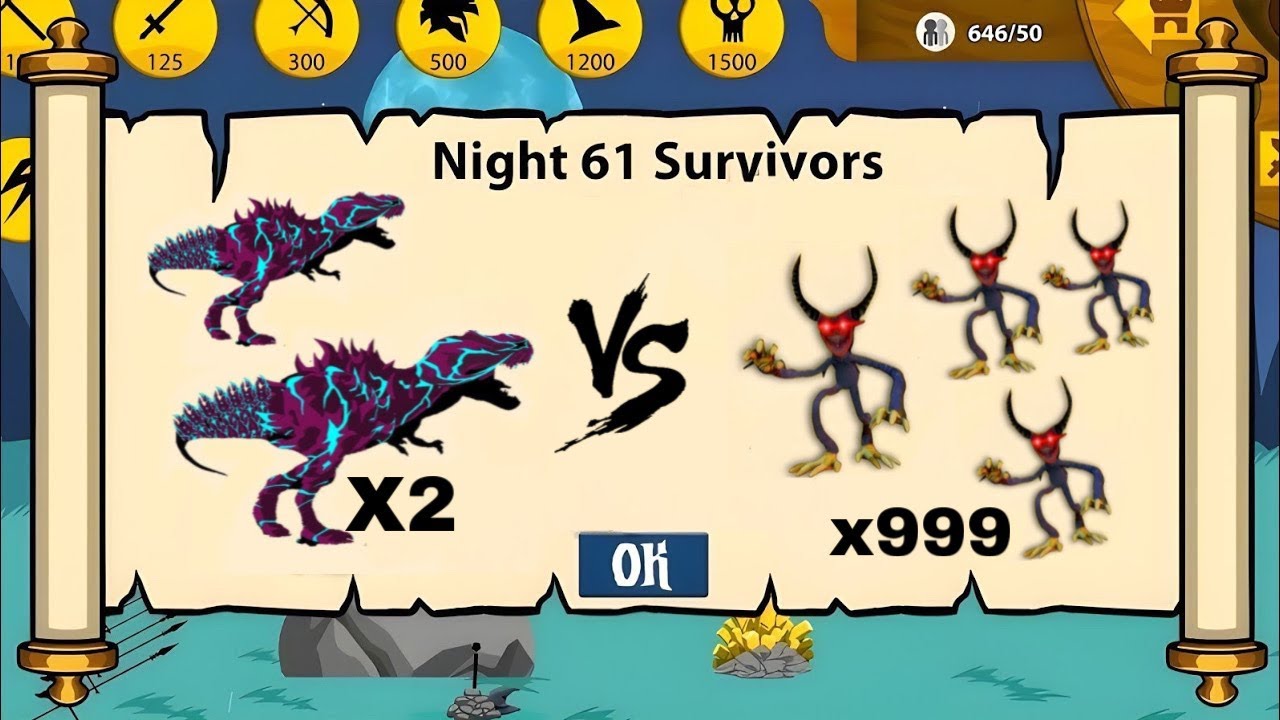 SUMMOM BOSS ITALIAN BRAINROT ANIMALS VS T-REX MAX POWER - HACK STICK WAR LEGACY