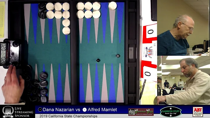 2019 California State Championship - Alfred Mamlet vs Dana Nazarian