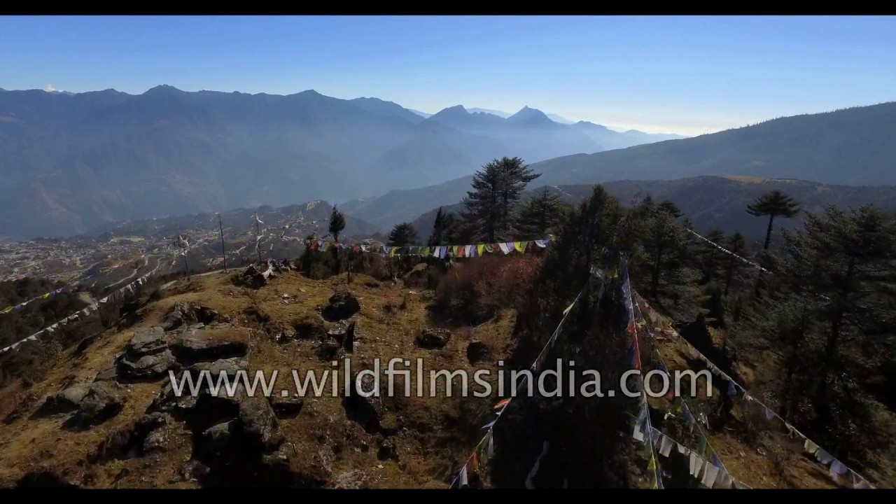 Nagaland as seen from the air