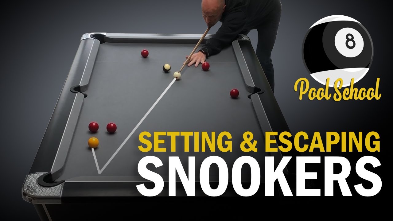 Snookers in Pool - Setting and Escaping Snookers Pool School