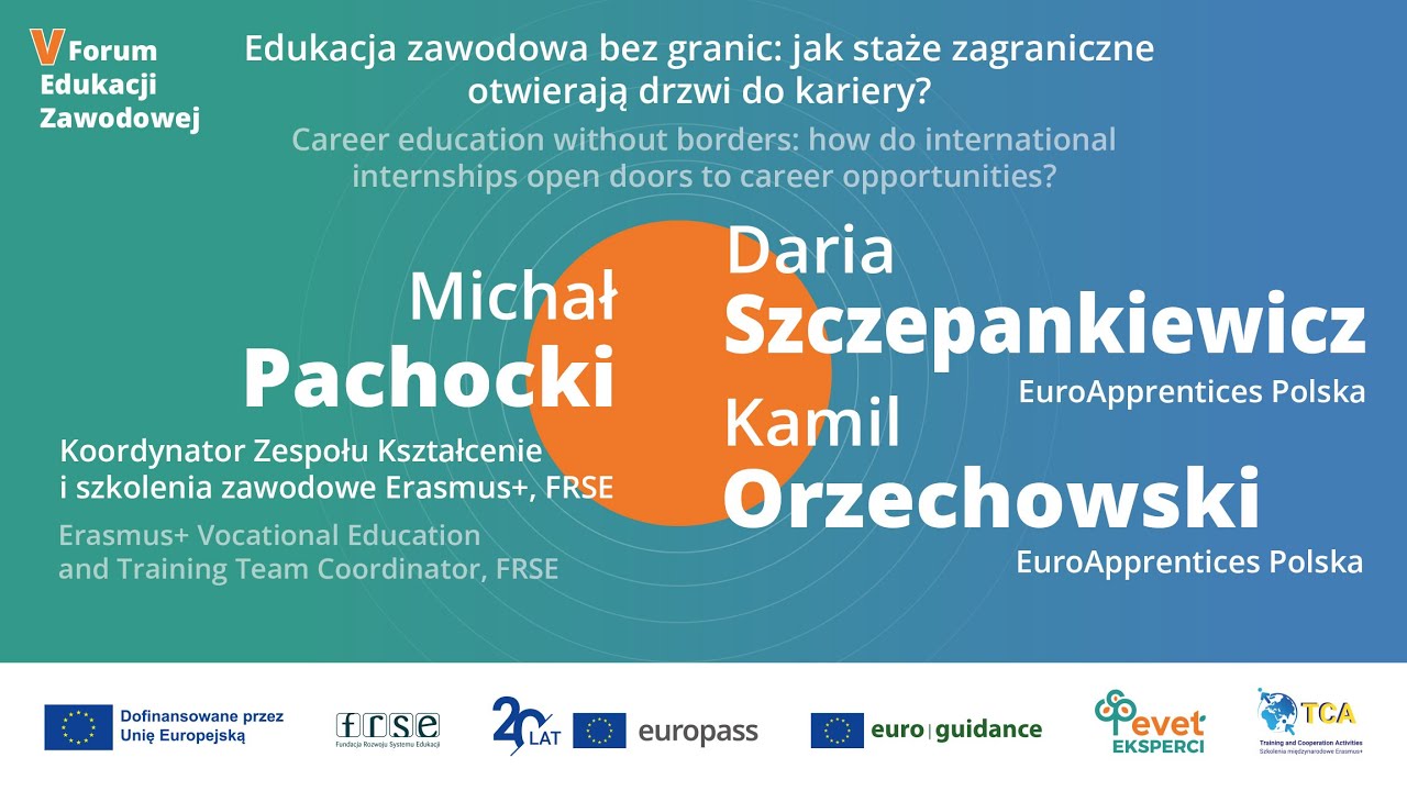 V Forum Edukacji Zawodowej Europass i Euroguidance | Prezentacja | 5 grudnia 2025