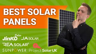 5 BEST Solar Panels for 2024  SunPower, Rea Solar, Jinko and more!