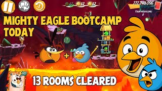 Angry Birds 2 Mighty Eagle Bootcamp Today - 13 Rooms Cleared! (Bubble + Blue) | AB2 Gameplay