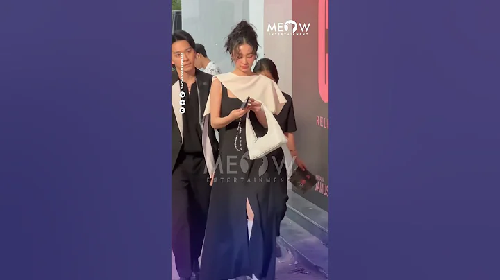 Jun Vũ đẹp tựa nữ thần bên cạnh bạn trai Hải Nam tháp tùng đi sự kiện