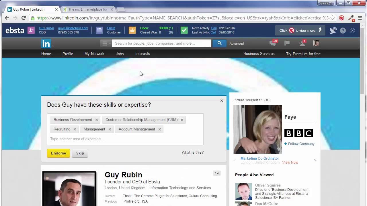 Salesforce and LinkedIn Sales Navigator Integration   Rolustech