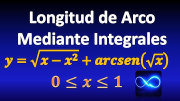 Longitud de arco de una función, mediante integral definida (Ejemplo 5)