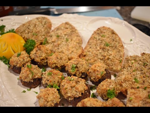 stuffed-mushrooms-|-easy-appetizers-and-party-food