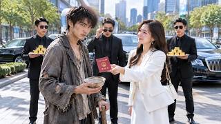 善良女总裁救下被羞辱的乞丐拉去闪婚，殊不知乞丐竟是隐藏的无敌战神，记忆恢复，助美女总裁一路逆袭登顶事业巅峰。