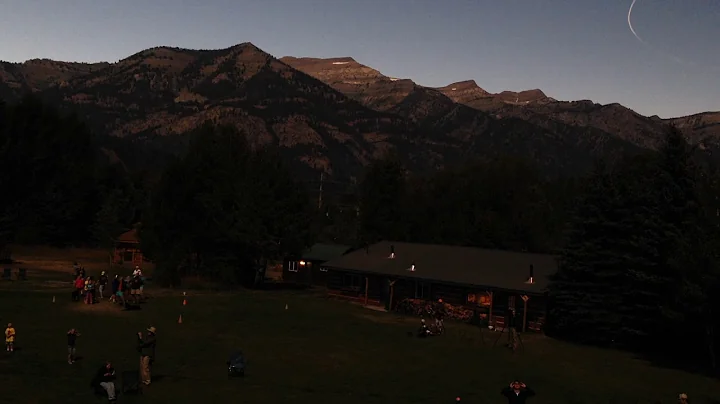 SOLAR ECLIPSE IN JACKSON HOLE WYOMING