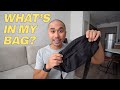 What&#39;s in Adam&#39;s every day bag 2022