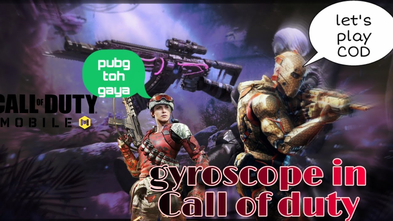 PUBG Gyro player Trying Gyroscope in COD for First Time😱😱😱😱😎 - YouTube
