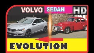 VOLVO SEDAN ALL SERIES EVOLUTION  (1927 2018 )