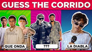CAN YOU GUESS THE CORRIDO IN 5 SECONDS? | Agushto Papa Trivia