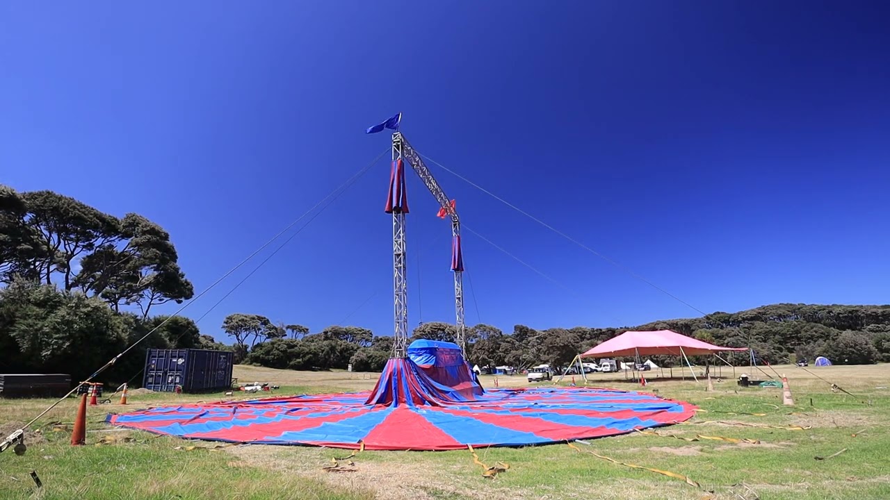 Festival 2022/23 Circus Tent Setup