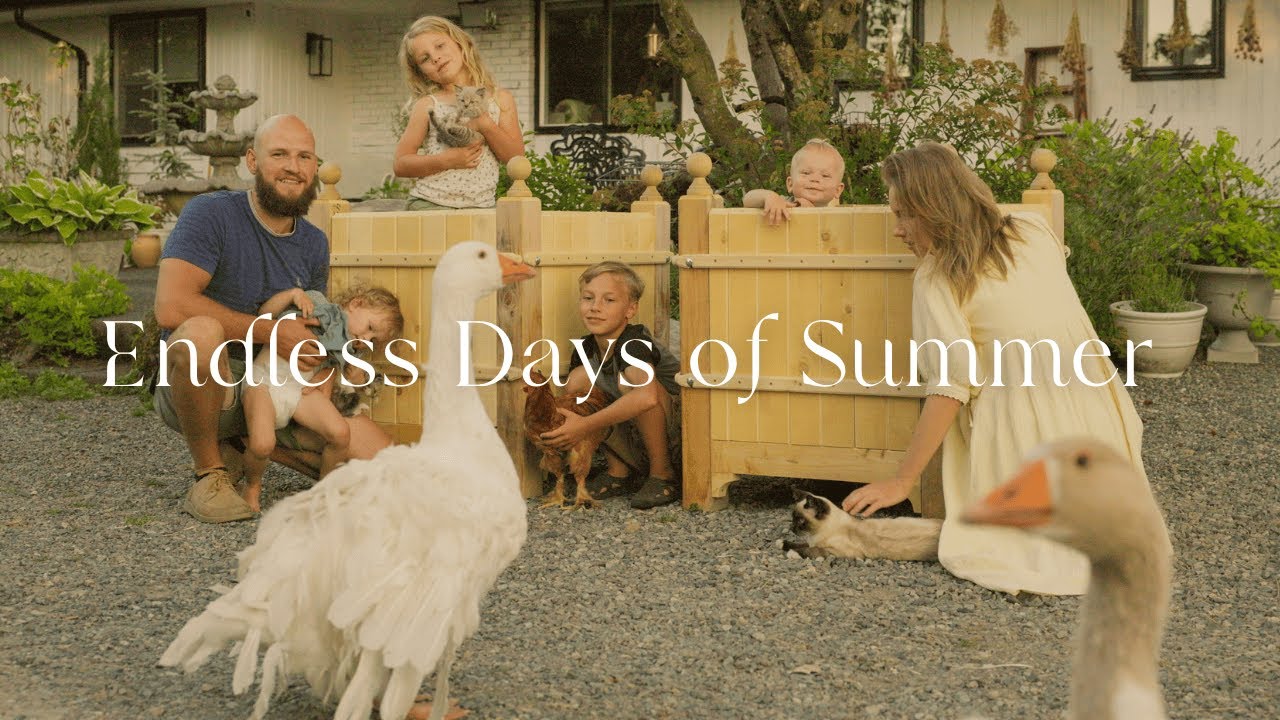 #23 Countryside Garden Projects | Slow Summer Days, DIY Versailles Planters on a Budget