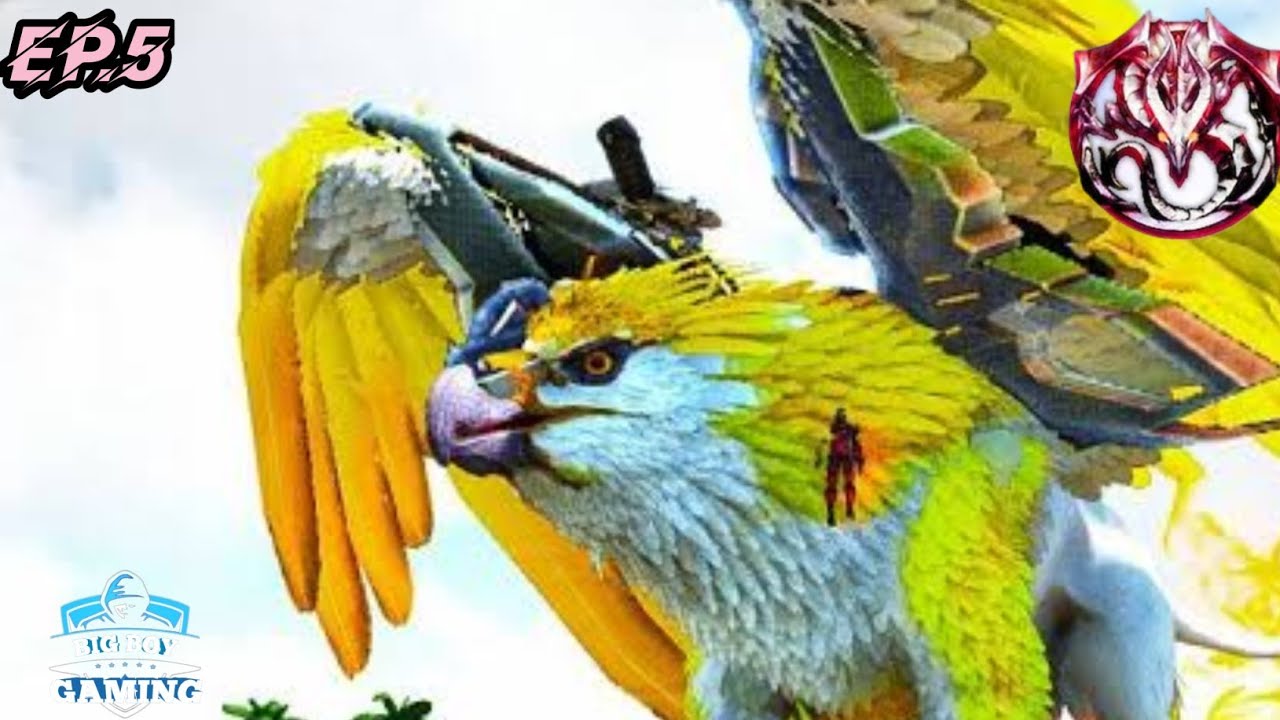 PROME GRIFFIN EVOLVED IN Lightning GRIFFIN 🔥: Ark prometheus 2 🔥:New Journey With OP  Dinos 😄EP.5