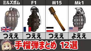 【武器解説】第一次大戦で使用された手榴弾まとめ・12選 screenshot 5