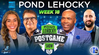 Pond Lehocky Postgame Show w/ Seth Joyner, Mike Missanelli, Marc Farzetta & Kayla Santiago | Week 18