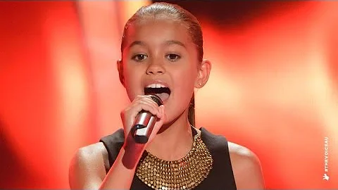 Alexa Sings Girl On Fire | The Voice Kids Australia 2014 - DayDayNews