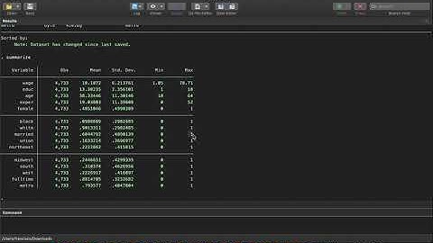 Working with Data in Stata: How to Import Excel Files into Stata