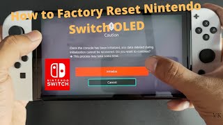 Nintendo Switch OLED를 공장 초기화하는 방법은 무엇입니까? 반품하거나 재판매할 예정이라면