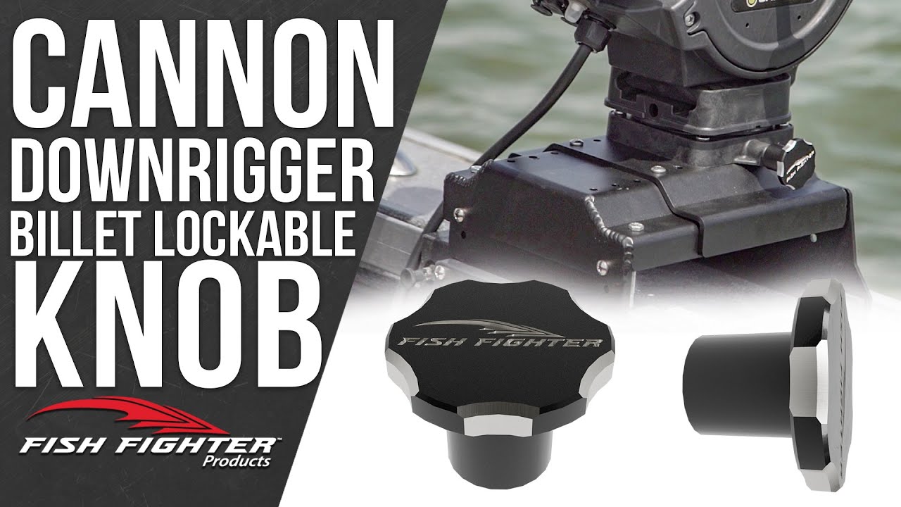 Cannon® Downrigger Billet Lockable Knob by Fish Fighter™ Products