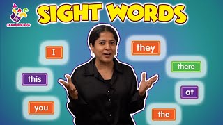 Meet the Sight Words | New Sight Words | Nursery Rhymes | Preschool Learning | Learning Box