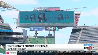 Cincinnati Music Festival organizers reveal new stage, lounge at Paycor Stadium