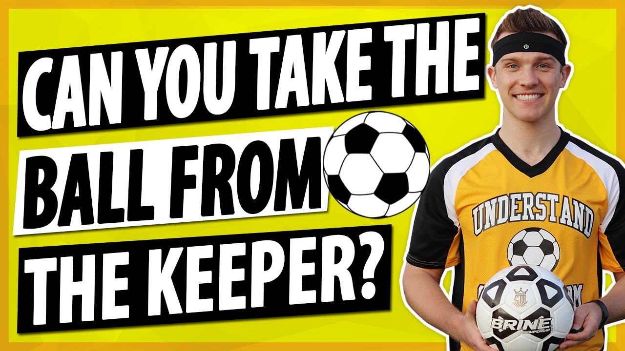 Taking Ball From Goalkeeper