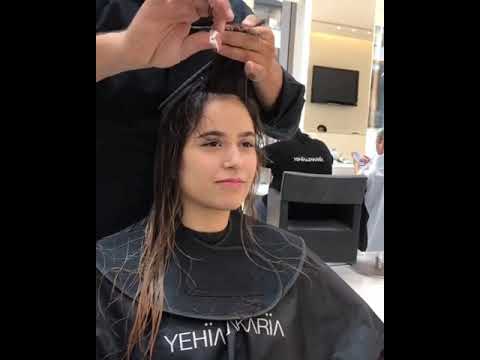 Belajar memotong  rambut  wanita  cepat dah mudah YouTube