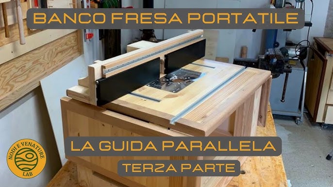 FERM Banco per Fresatrice. Adatto a fresatrici con piastra base fino a  162mm. Dimensioni banco 455 x 330mm. Altezza banco 300mm : :  Commercio, Industria e Scienza