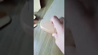 Ripping paper off of wood