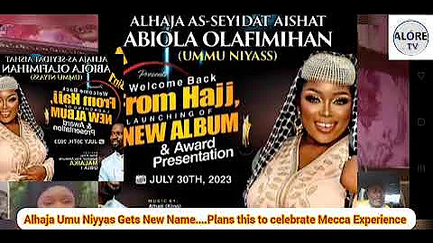 Music Star, Umu Niyyas Returns From Hajj... Sule Alao Malaika to perform As Sabaka Day Holds...