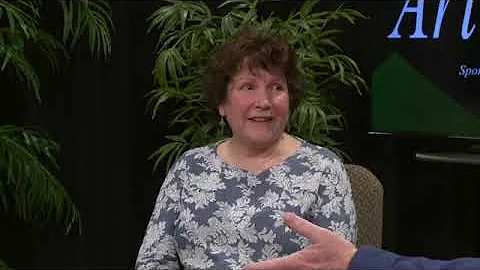 Arts Alive host Walt Haight talks with  Mary Jane ...