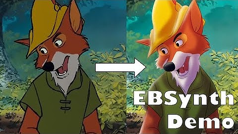 Re-imagining Animated Movies with EBSynth (Demo)