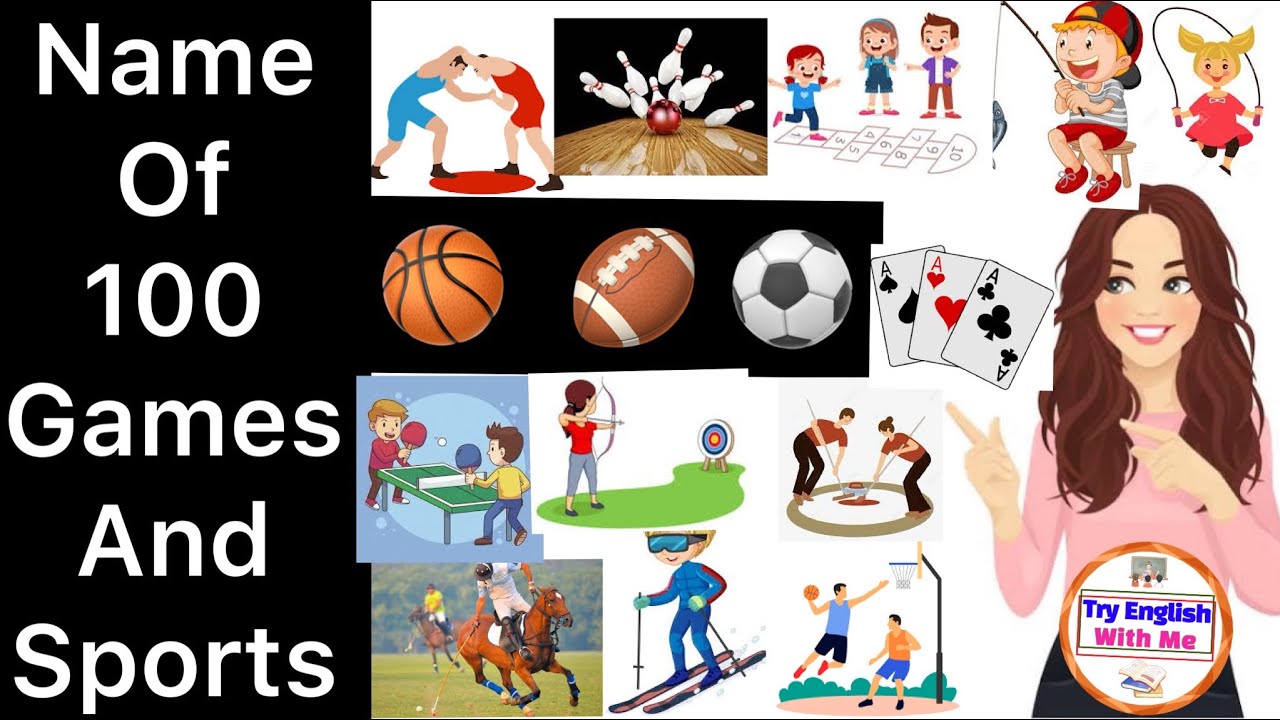 Games Names In English Games and Sports 🏀 name in English💯Games list #gamesname - YouTube