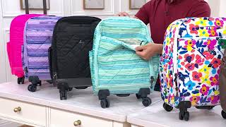 Lug Carry-On with Top Handle- Porter Wheelie 2 on QVC