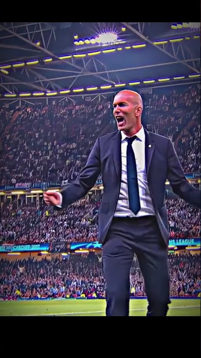 Zidane Coach legendary Reaction 🥶