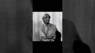 The Universe Has No Cause We Have Causes Krishnamurti
