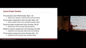 Lecture 1.2 - Multimodal Research Task (CMU Multimodal Machine Learning, Fall 2023)