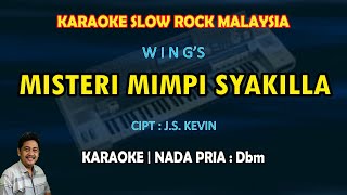 Misteri mimpi syakilla karaoke Wings nada pria Dbm (slow rock malaysia 80an)