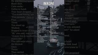 “When a joke turns into destiny.”#RealWorldImaginations#ImagineStory#CoffeeShopRomance#DareGoneWrong