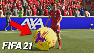 PLAYING FIFA 21 WITH A HUGE FOOTBALL!