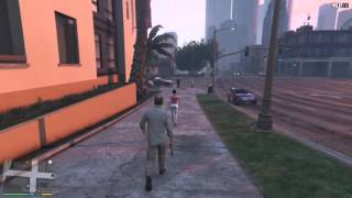 Grand Theft Auto glitch Trevor is jacking off