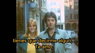 Paul McCartney The Lovers That Never Were (subtitulado en español) chords