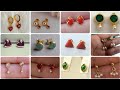 Small gold daily wear ear tops designs collection with weight